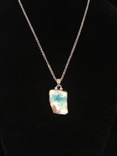Load image into Gallery viewer, Perfect summer larimar necklace and bracelet set