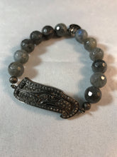 Load image into Gallery viewer, Seattle Seahawks micro pave diamond bracelet