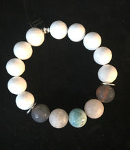 Load image into Gallery viewer, Perfect summer larimar necklace and bracelet set
