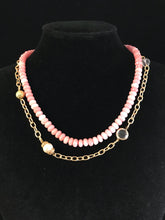 Load image into Gallery viewer, For the love of pink multistrand necklace

