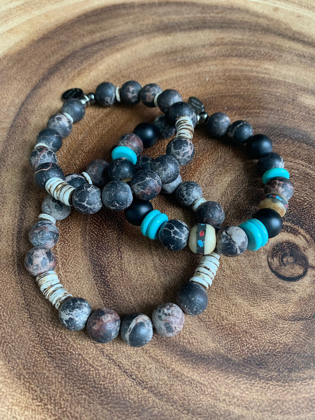 Tribal Instincts~ Beaded bracelet set