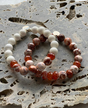 Load image into Gallery viewer, Crazy happy~ crazy lace agate beaded bracelet set
